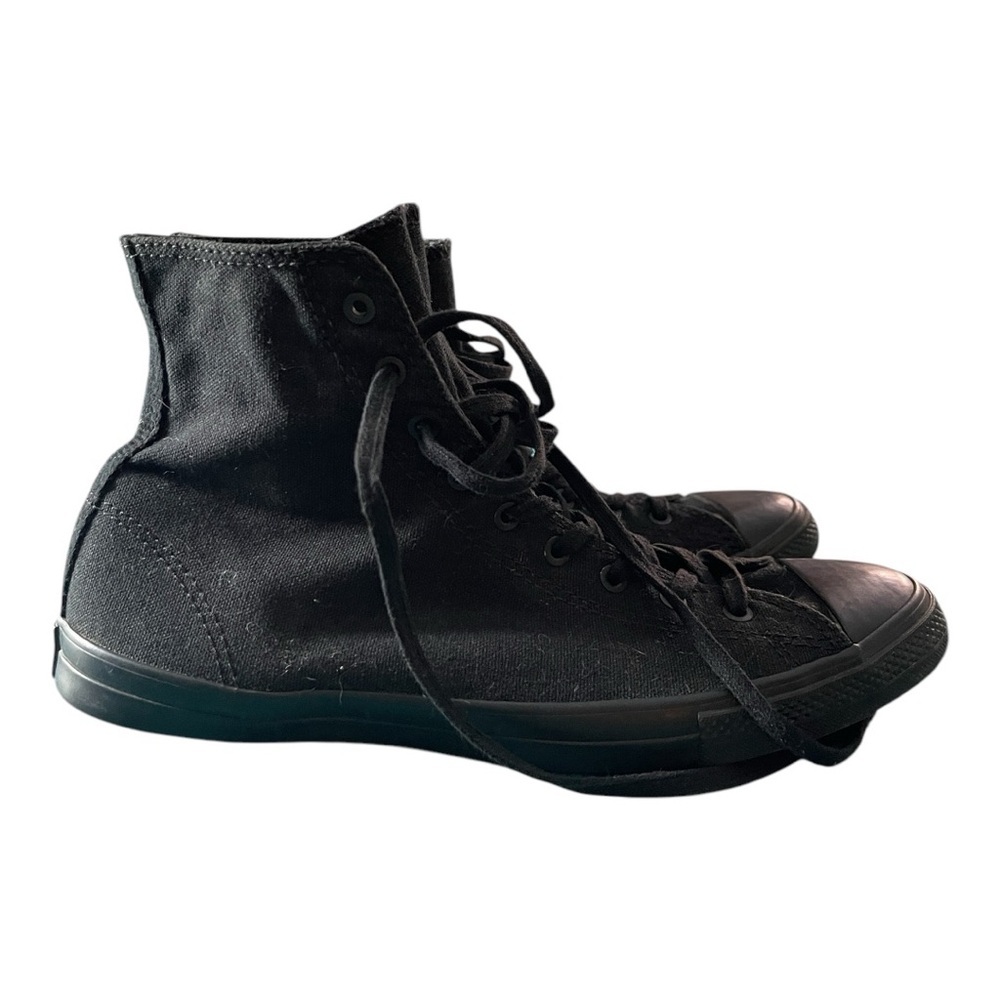 Converse Unisex Black High-Top Sneakers - Picture 6 of 12
